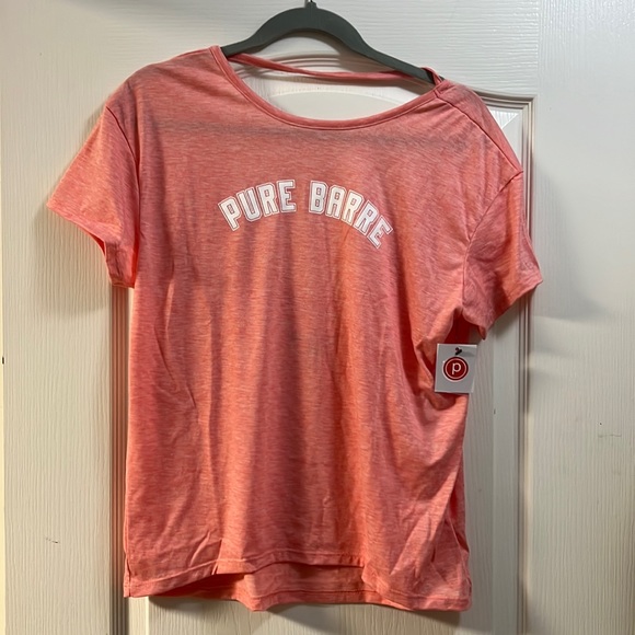 Pure Barre “Pony Tee” Size L - Picture 1 of 4